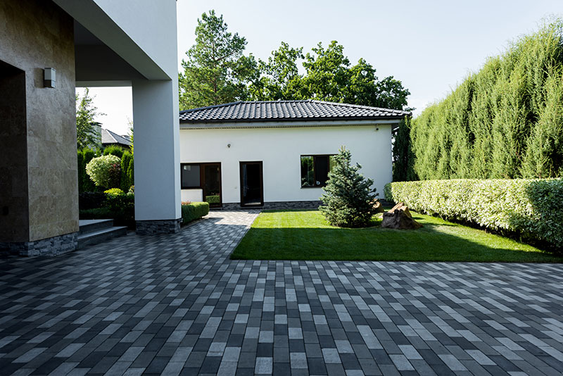 Driveway Pavers Installation – Mares & Dow Construction & Skylights