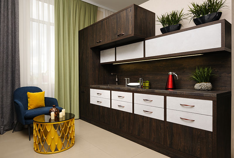 Custom-made wall shelves & Cabinets